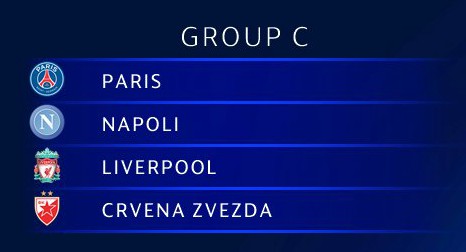 Group C UCL 18-19