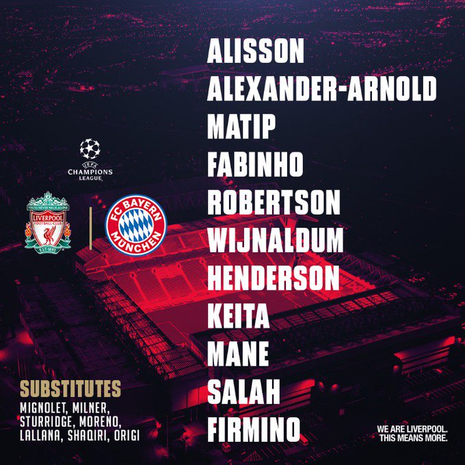 LFC starting