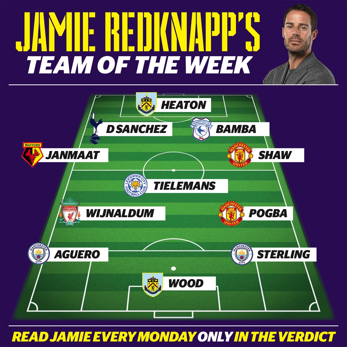 Wijnaldum in Team of the Week