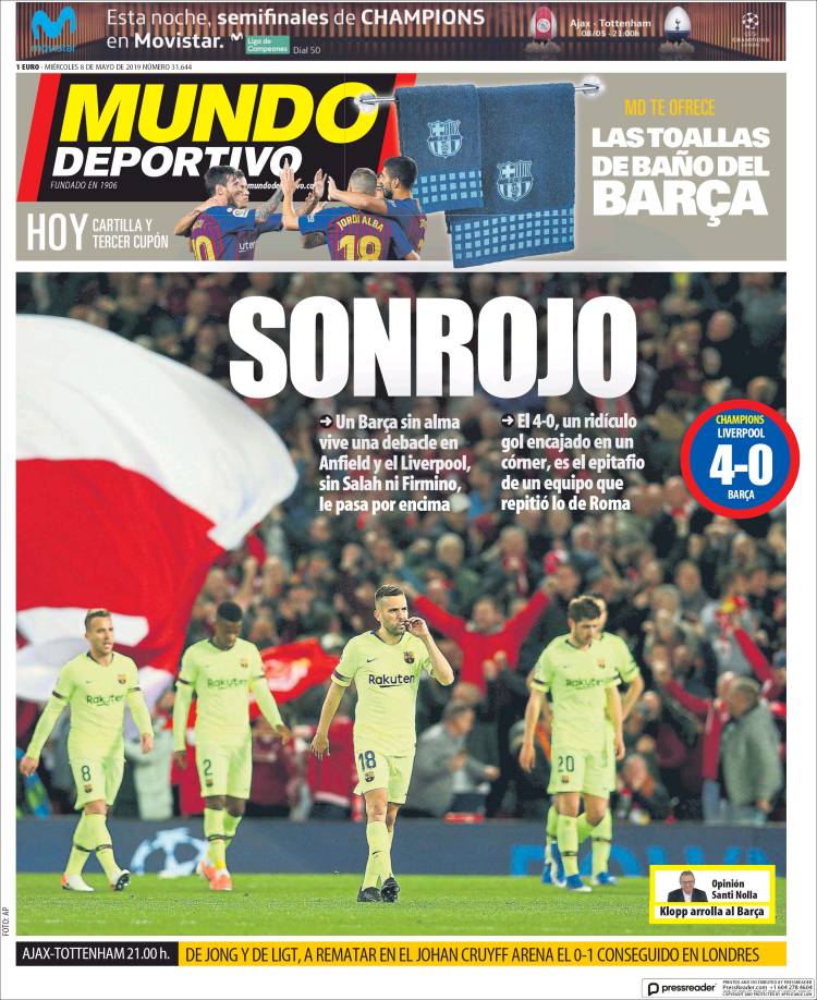 MUNDO Liverpool Barcelona